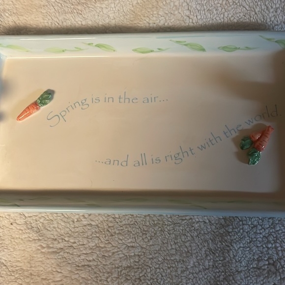 Russ - Spring Bunny Serving Tray - Picture 4 of 8